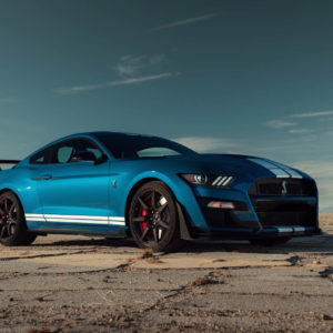 Photo 3/4 avant statique Ford Mustang Shelby GT500 (2019)
