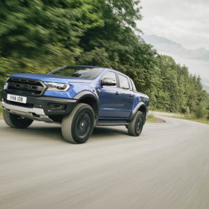 Photo dynamique Ford Ranger Raptor (2019)