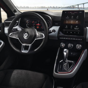 Photo officielle volant cuir Renault Clio V (2019)