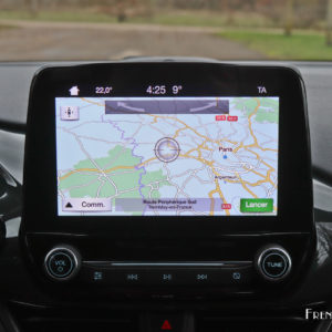 Photo navigation GPS écran tactile Ford Fiesta VII ST (2019)
