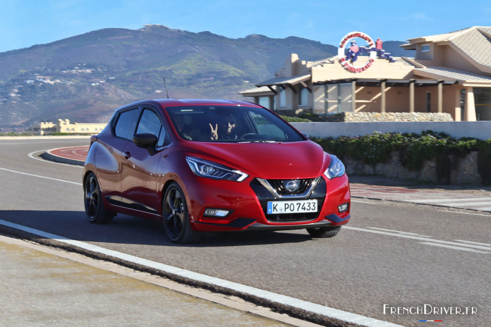 Photo dynamique Nissan Micra V N-Sport (2019)