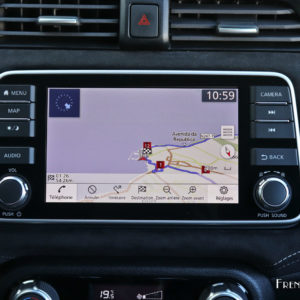 Photo navigation GPS écran tactile Nissan Micra V N-Sport (2019