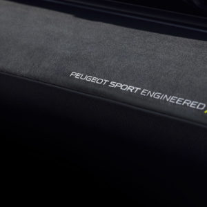 Photo logo planche de bord 508 Peugeot Sport Engineered Concept