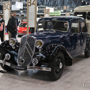 Photo Citroën Traction Avant (1934) – Salon Rétromobile 2019