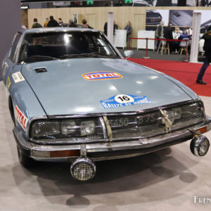 Photo Citroën SM Rallye du Maroc 1971 – Salon Rétromobile 2019