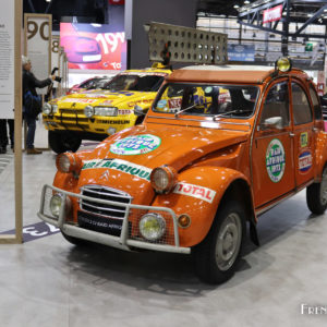 Photo Citroën 2 CV Raid Afrique (1973) – Salon Rétromobile 201