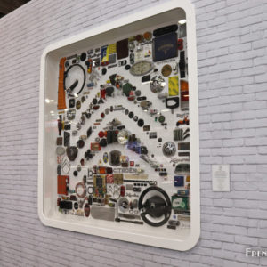 Photo sculpture Made with icons Citroën – Salon Rétromobile 20