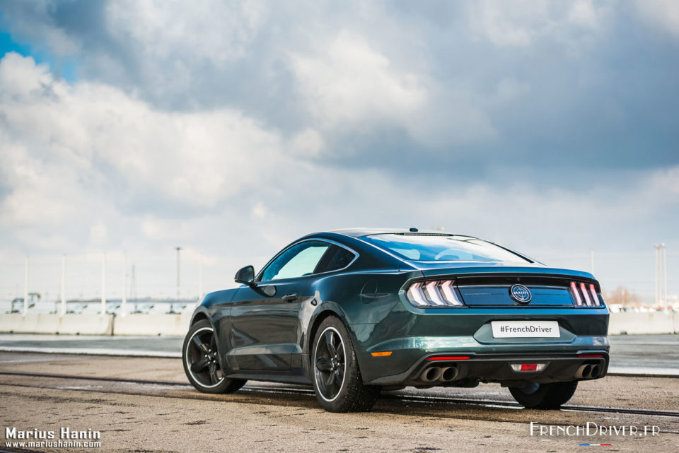 Photo 3/4 arrière Ford Mustang Bullitt (2019)