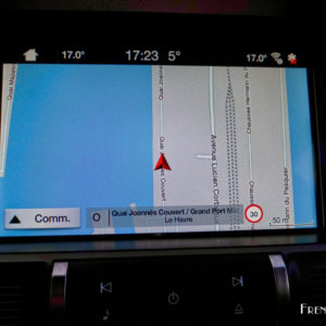 Photo navigation GPS écran tactile Ford Mustang Bullitt (2019)