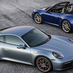 Photo officielle Porsche 911 Type 992 (2019)