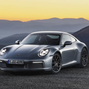 Photo 3/4 avant Porsche 911 Type 992 (2019)