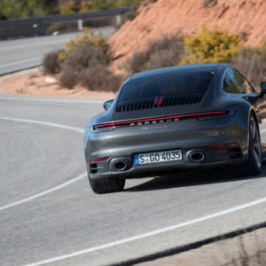 Photo route Porsche 911 Type 992 (2019)