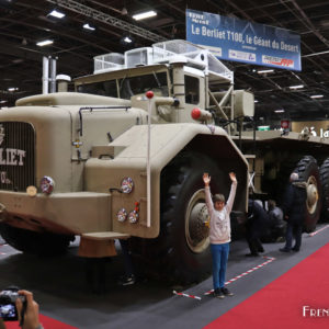 Photo camion Berliet T100 700 ch – Salon Rétromobile 2019