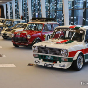 Photo 60è anniversaire Mini – Salon Rétromobile 2019