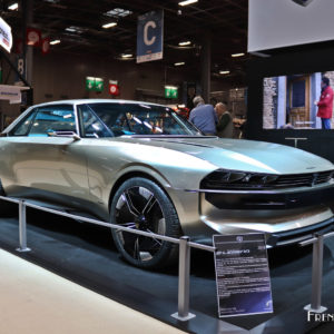 Photo Peugeot e-Legend Concept – Salon Rétromobile 2019