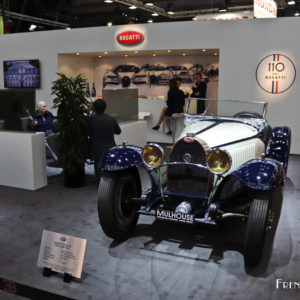 Photo stand Bugatti – Salon Rétromobile 2019