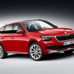 Photo 3/4 avant Škoda Kamiq (2019)