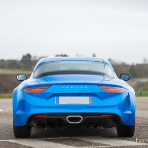 Photo face arrière Alpine A110 Pure (2019)