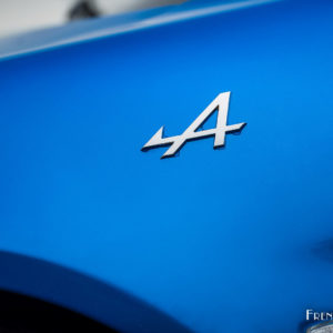 Photo sigle Alpine A110 Pure (2019)