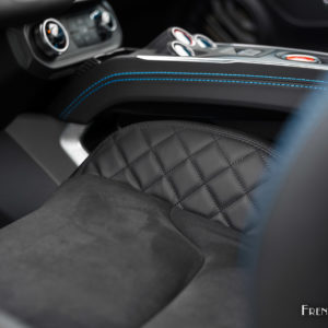 Photo détail siège cuir Alcantara Alpine A110 Pure (2019)