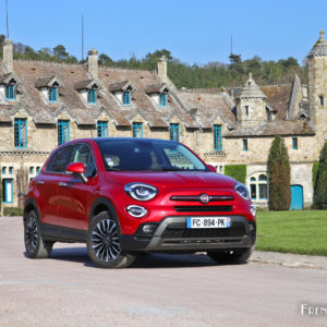 Photo essai Fiat 500X restylée (2019)