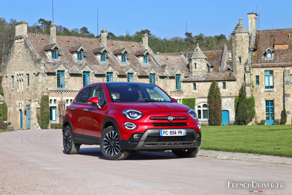 Photo essai Fiat 500X restylée (2019)