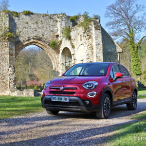 Photo statique Fiat 500X restylée (2019)