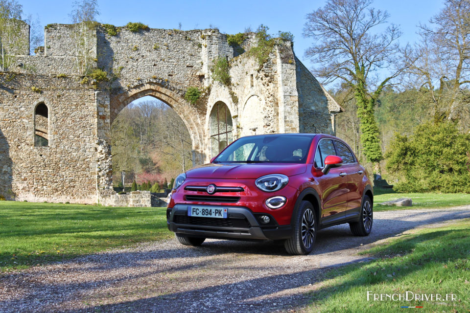 Photo statique Fiat 500X restylée (2019)