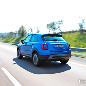 Photo essai route Fiat 500X restylée (2019)