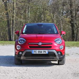 Photo face avant Fiat 500X restylée (2019)