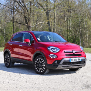 Photo 3/4 avant Fiat 500X restylée (2019)