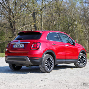 Photo 3/4 arrière Fiat 500X restylée (2019)