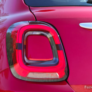 Photo feu arrière LED Fiat 500X restylée (2019)
