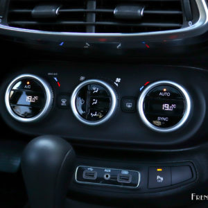 Photo climatisation automatique bi-zone Fiat 500X restylée (201