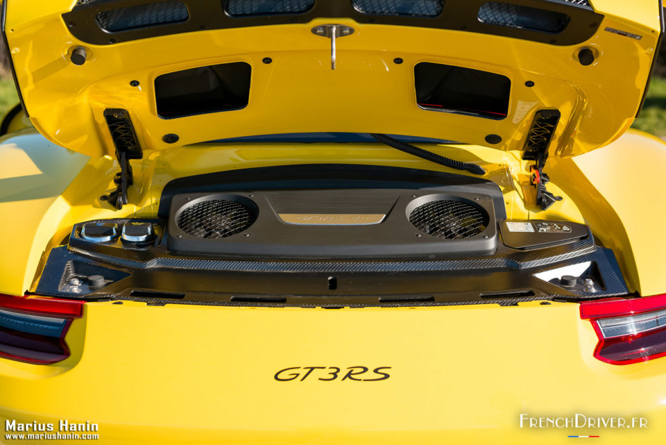 Photo capot arrière Porsche 911 (991 2) GT3 RS (2019)