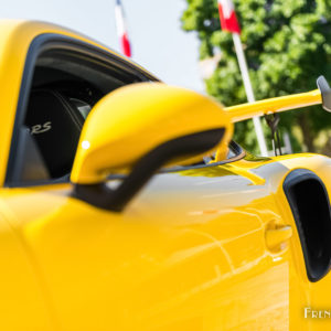 Photo détail aile arrière Porsche 911 (991 2) GT3 RS (2019)