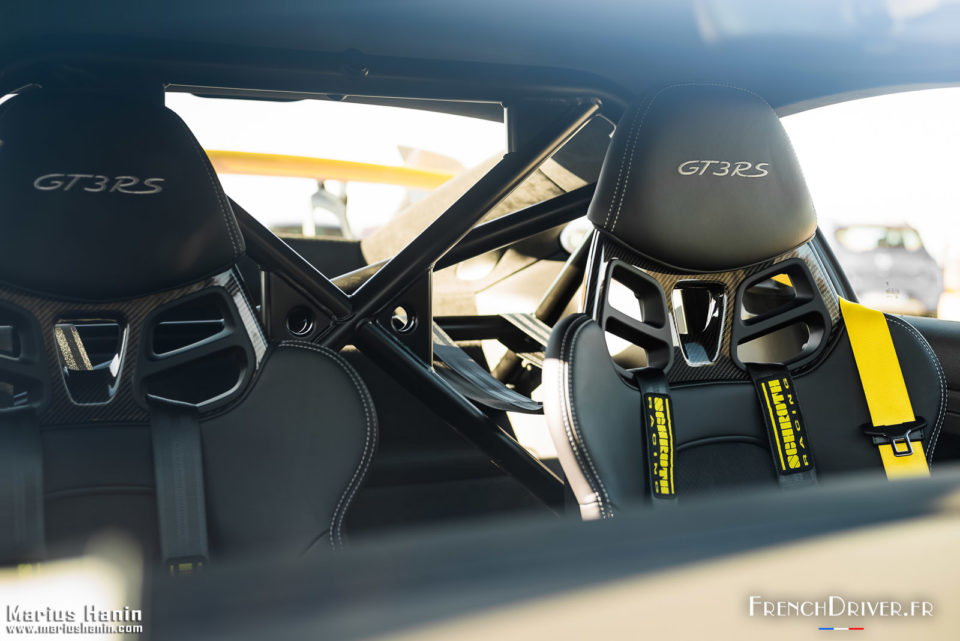 Photo intérieur sièges baquet Porsche 911 (991 2) GT3 RS (2019