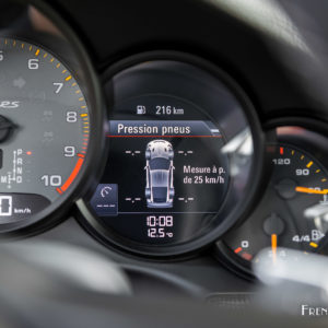Photo pression pneus combiné Porsche 911 (991 2) GT3 RS (2019)