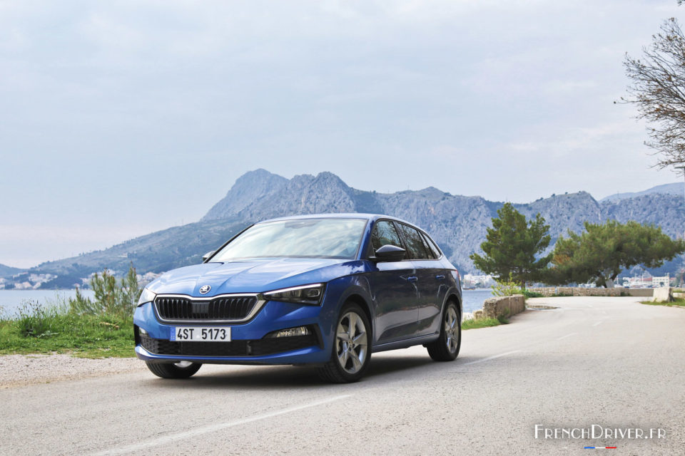 Photo essai route Skoda Scala (2019)