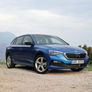 Photo essai Skoda Scala Style Bleu Racing (2019)