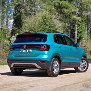 Photo 3/4 arrière Volkswagen T-Cross (2019)