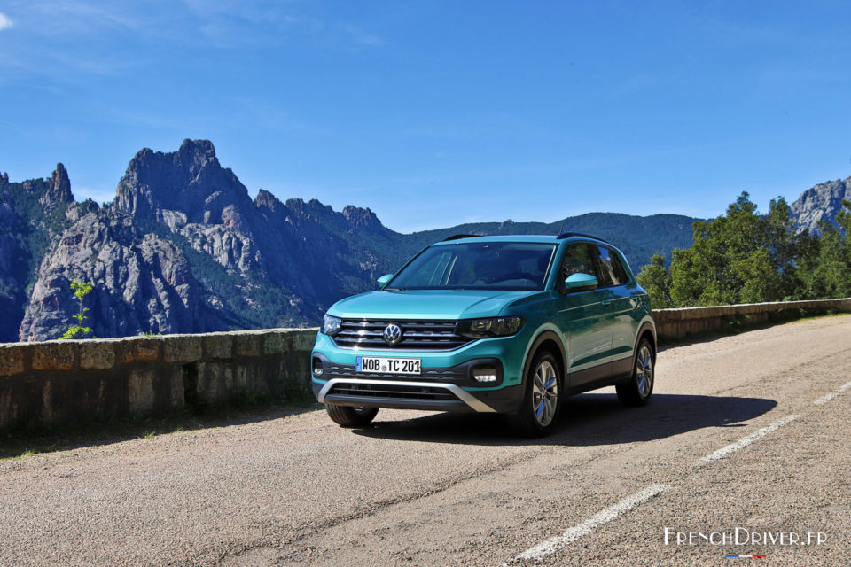 Photo essai dynamique Volkswagen T-Cross (2019)