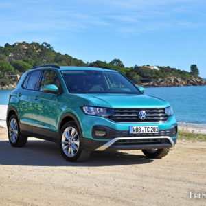 Photo 3/4 avant statique Volkswagen T-Cross (2019)