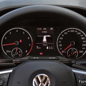 Photo combiné compteurs Volkswagen T-Cross (2019)