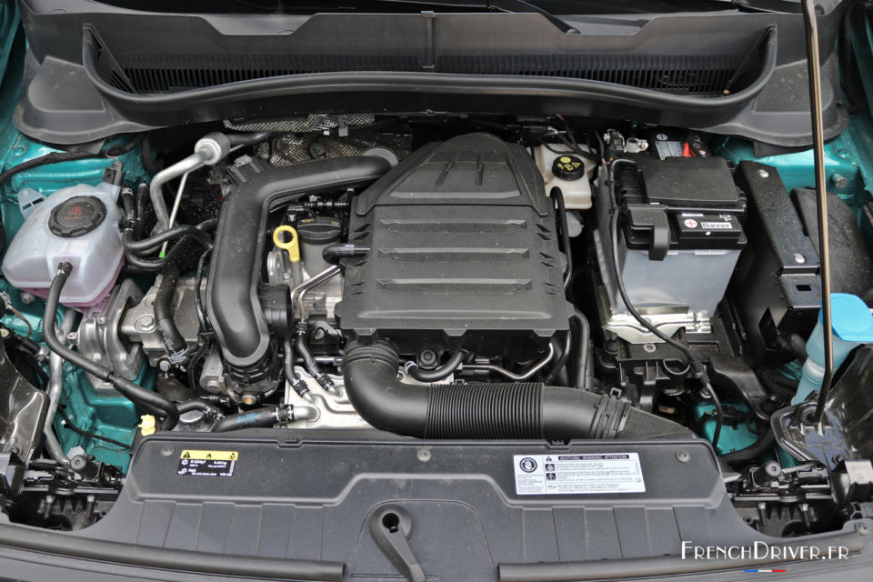 Photo moteur essence 1.0 TSI 95 Volkswagen T-Cross (2019)
