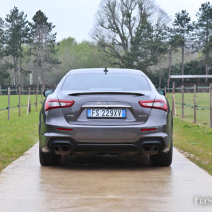 Photo face arrière Maserati Ghibli SQ4 (2019)