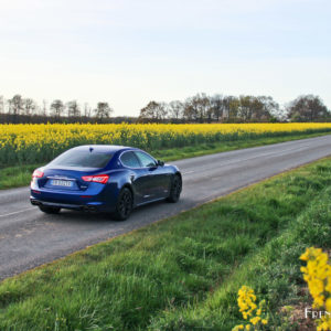 Photo essai dynamique Maserati Ghibli SQ4 (2019)