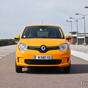 Photo face avant Renault Twingo III restylée (2019)