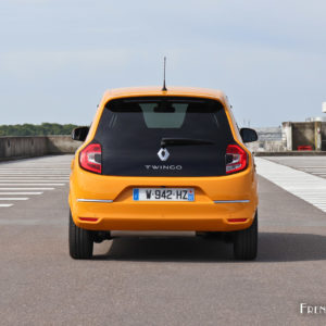 Photo face arrière Renault Twingo III restylée (2019)