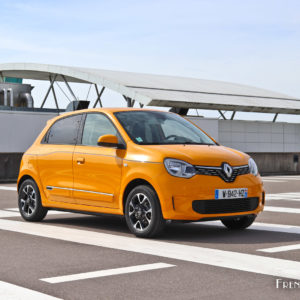 Photo 3/4 avant Renault Twingo III restylée (2019)